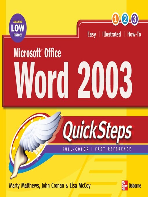 Title details for Microsoft Office Word 2003 by Martin S. Matthews - Wait list
